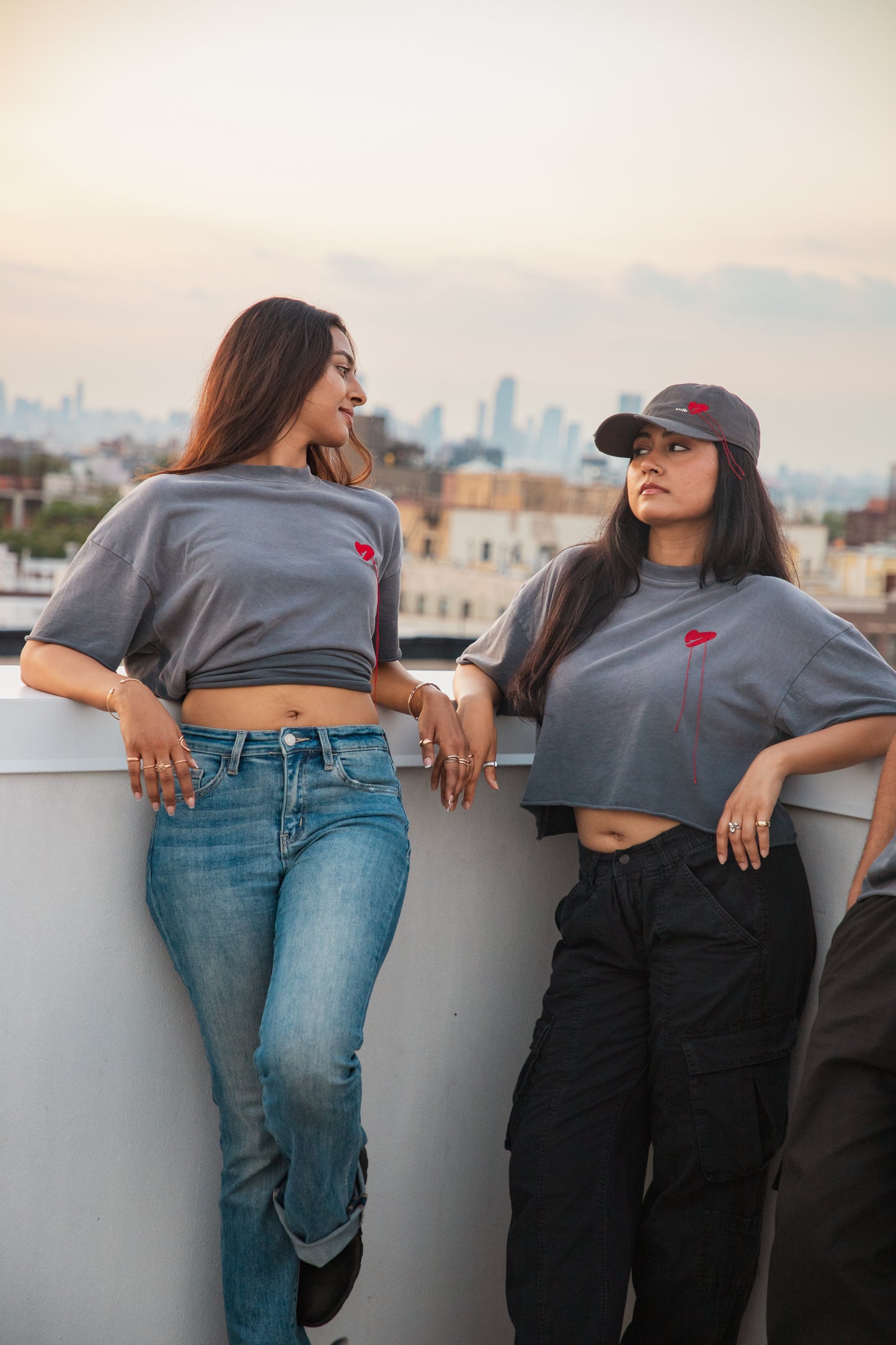 with love cropped tee